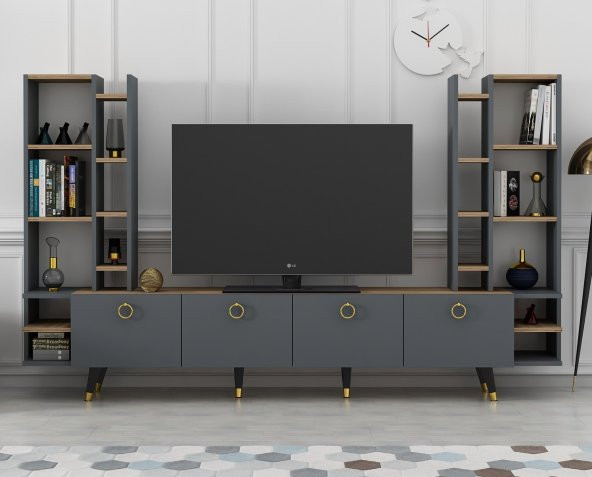 MOBİLYA GEZEGENİ LUCİA TV ÜNİTESİ 223 CM ürün görseli 1