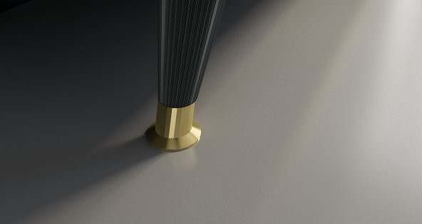 MOBİLYA GEZEGENİ STİLL GOLD TV ÜNİTESİ 180 CM ANTRASİT X2137 - Resim 3