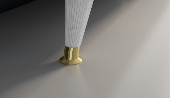 MOBİLYA GEZEGENİ STİLL GOLD TV ÜNİTESİ 180 CM BEYAZ X2137 - Resim 3