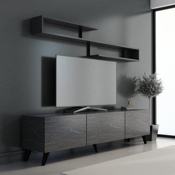 MOBİLYA GEZEGENİ X3032 BENDİR MERMER DESEN - 180 CM