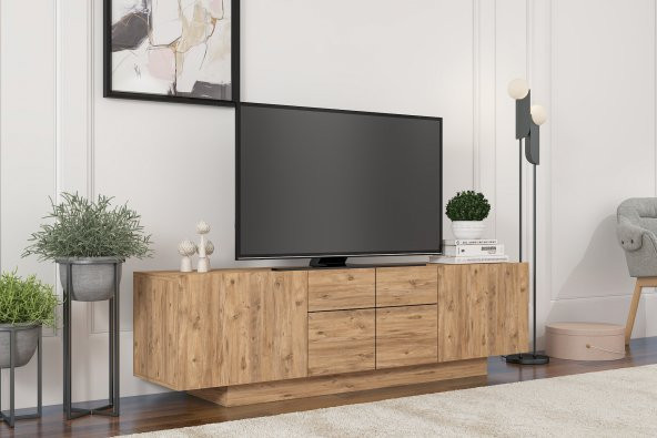 MOBİLYA GEZEGENİ ELANOR TV ÜNİTESİ 160 CM ATLANTİK ÇAM - 2