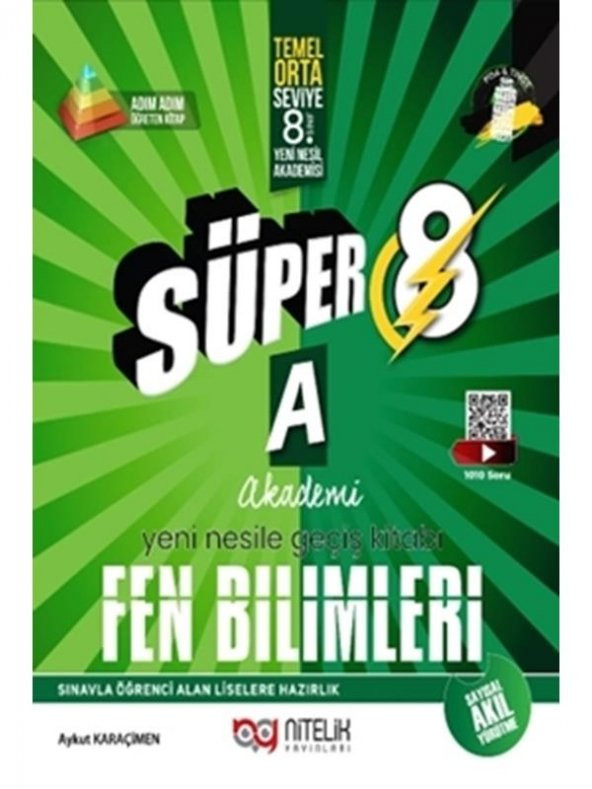NİTELİK 8.SINIF YENİ NESİL SÜPER FEN BİLİMLERİ (A)