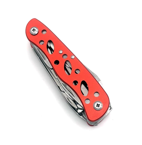 Valkyrie  Çok Amaçlı İsveç Outdoor Kamp Çakısı 111mm Büyük Boy - Paslanmaz Çelik Kırmızı - 7