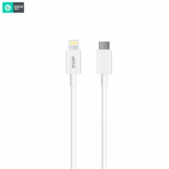 DVIP N25 PD20W Quick Charger Type-C to Lightning Kablolu Şarj Set - Resim 2
