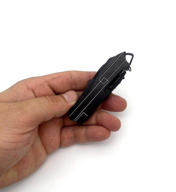 Valkyrie 11 Fonksiyonlu Kamp Cep Çakısı Multitool Siyah - 8