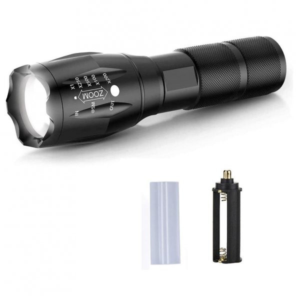 Valkyrie Çift Fonksiyonlu Ultraviyole Mor Işık ve XML-T6 El Feneri Dual Mode 2000 Lümens - 5