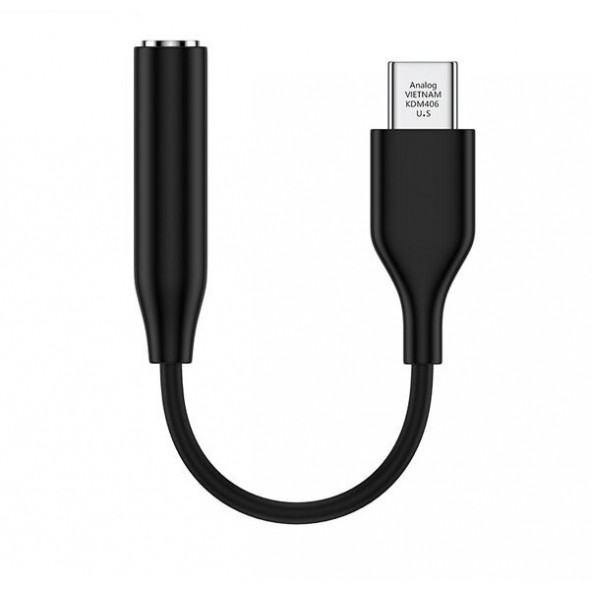 Ayex, Samsung TYPE-C İçin 3.5mm Aux, Kulaklık ve Mikrofon Adaptörü Siyah - 2