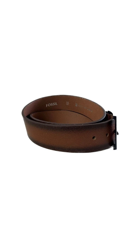 Fossil Taba Hakiki Deri 4,5 cm Erkek Kemeri-110cm - 2