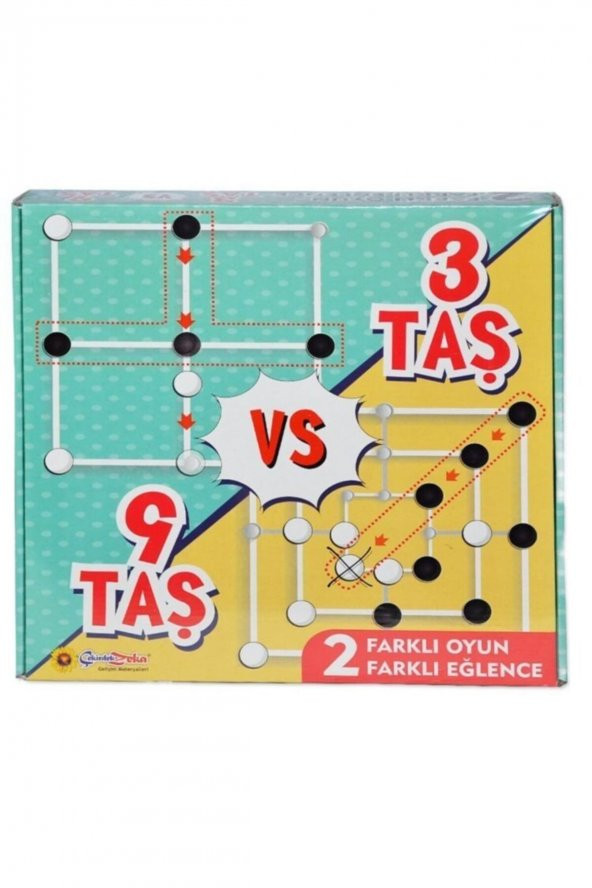mattel 3 Taş ve 9 Taş Oyunu - 2