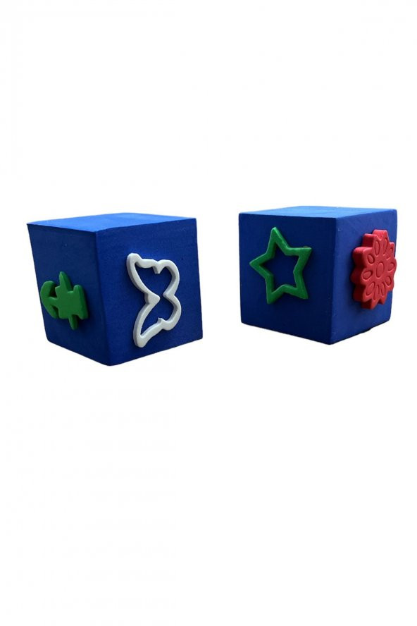 Emach Dizayn Baskı Küp 5x5 Cm 2 Adet - 2