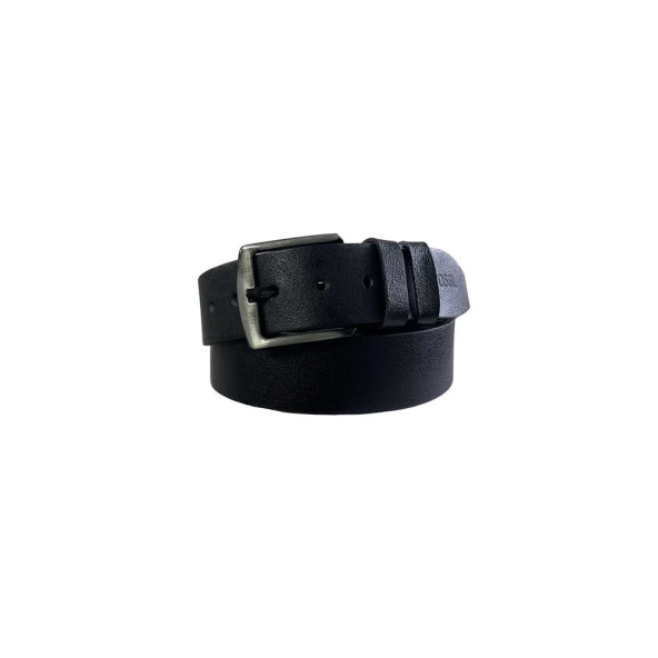 Fossil Siyah Hakiki Deri 4,5 cm Erkek Kemeri-130cm - Resim 3