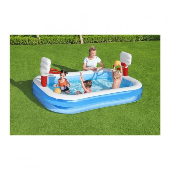 Bestway 251*168*102 Cm Basketbol Oyun Havuzu - 5