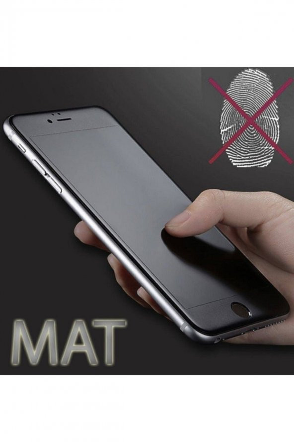 Iphone 8 Nano Mat Seramik(ceramic) Siyah Ekran Koruyucu