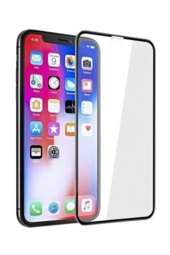 Iphone Xs Max Kavisli Tam Kaplayan 9d Ekran Koruyucu Film - 1