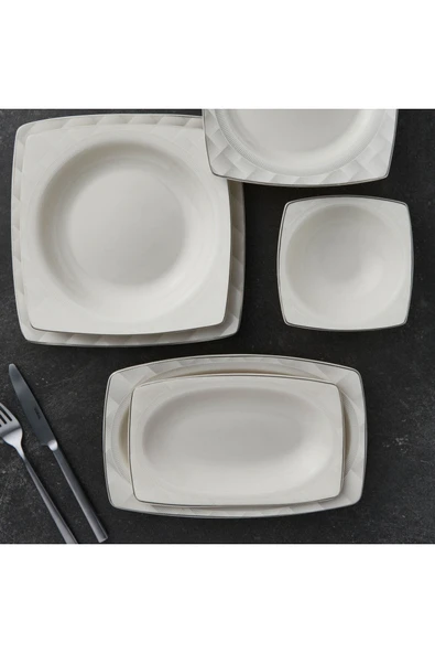 Caroline 54 Parça 12 Kişilik Yemek Takımı 6341 - Resim 3