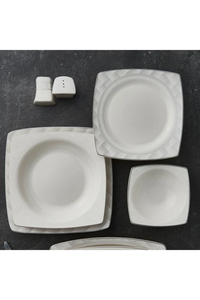 Caroline 54 Parça 12 Kişilik Yemek Takımı 6341 - Resim 4