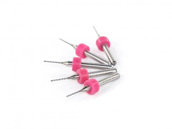 PCB MİKRO MİNİ KARBÜR MATKAP UCU HSS 10lu 0.5mm - Resim 2