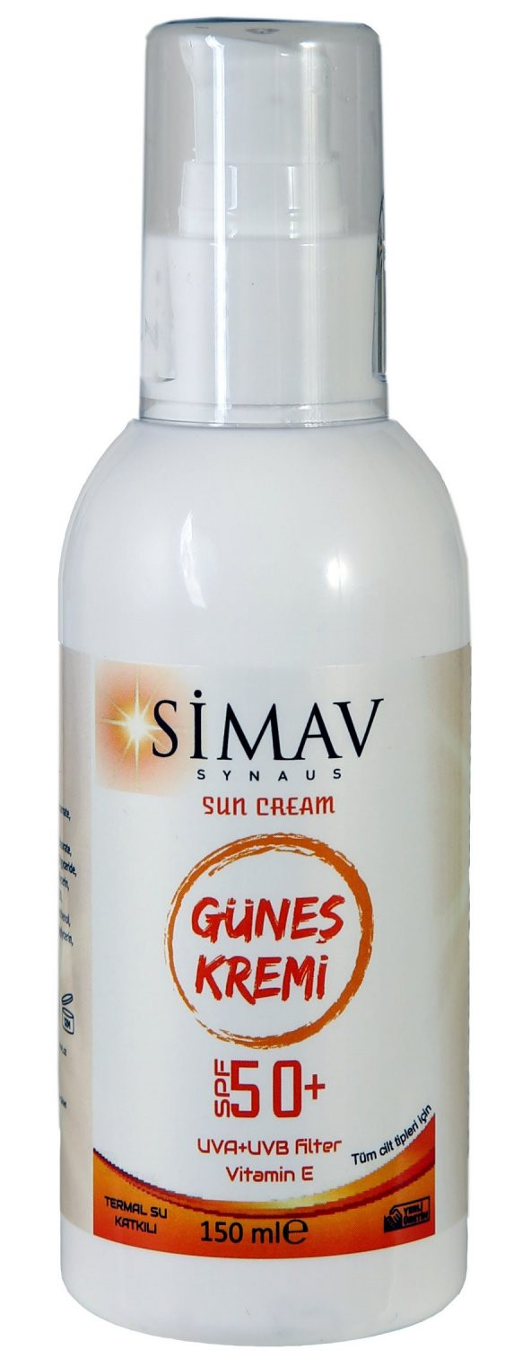 SİMAV Termal Sulu Güneş Kremi - 150 ml