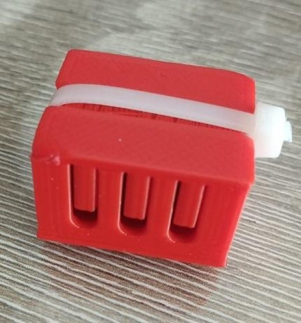 Porte Domino (Euro Elektrikli Vida Terminali) Plastik Aparat - 3