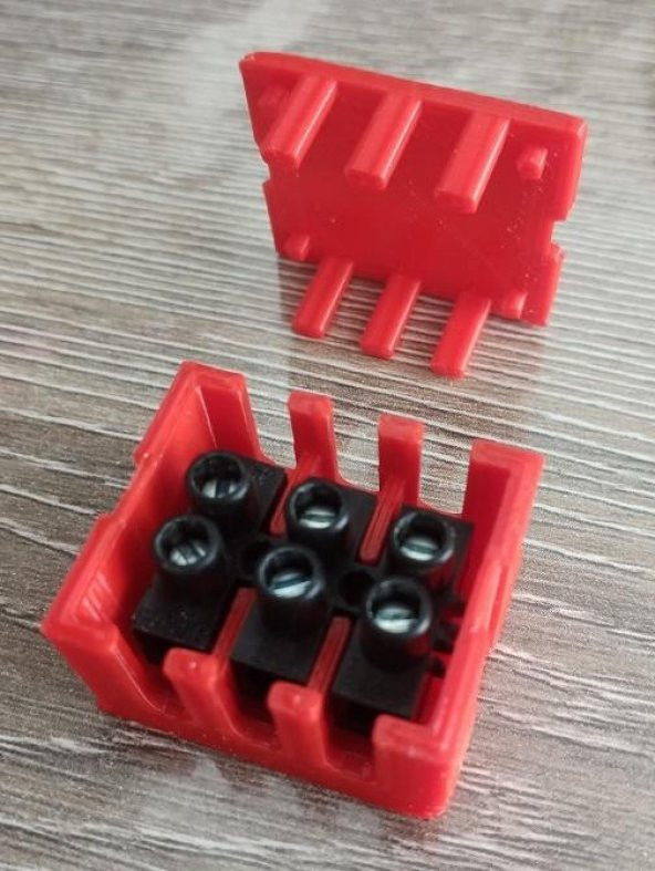 Porte Domino (Euro Elektrikli Vida Terminali) Plastik Aparat - 4