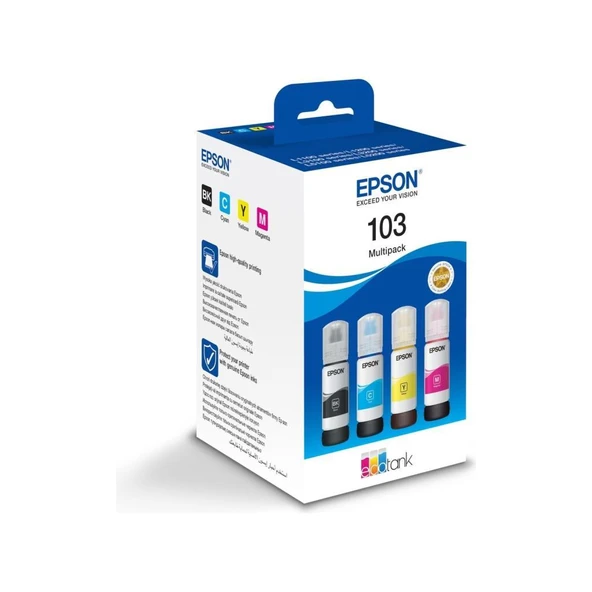 EPSON T103 MUREKKEP 4 RENK TAKIM ürün görseli