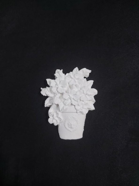 Saksıda Çiçekler 7,5x6cm ürün görseli