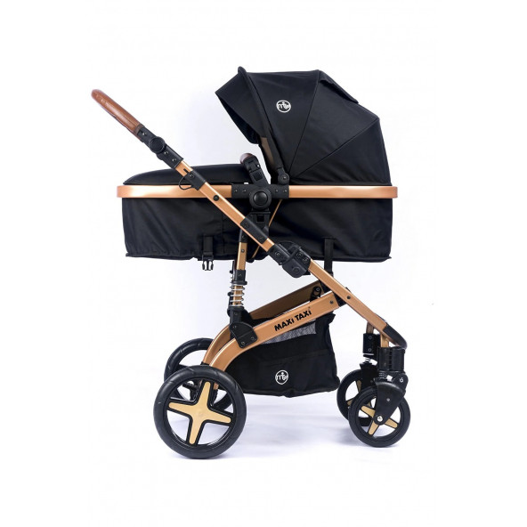Maxi Taxi Fast Pro Travel Sistem Bebek Arabası Gold-Siyah - 3
