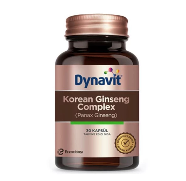 Dynavit Korean Ginseng Complex 30 Kapsül