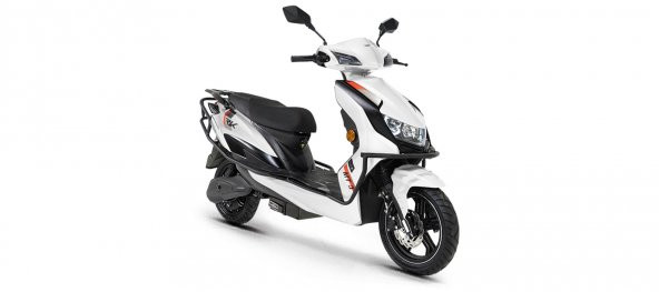 Kuba Mt-3 Pro Elektrikli Moped Beyaz