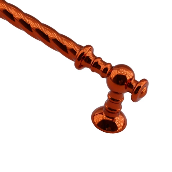 Burgu Mobilya Mutfak Dolabı Çekmece Dolap Kulpu Kulpları Kulbu Rose (128 MM-12.8 CM) Metal Kulp - 2