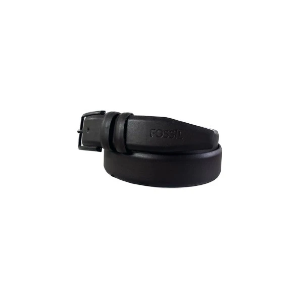 Fossil Koyu Kahve  Klasik 3,5 cm Erkek Kemeri -120cm - 2