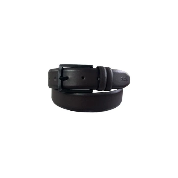 Fossil Koyu Kahve  Klasik 3,5 cm Erkek Kemeri-125cm - 3