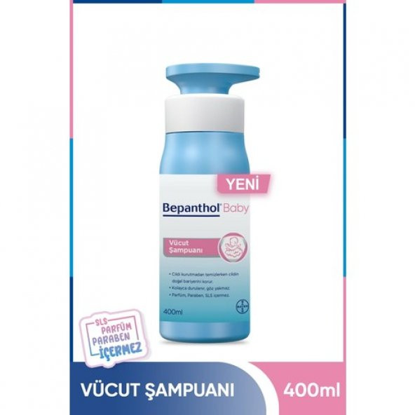 Bepanthol Baby Vücut Şampuanı 400 ml