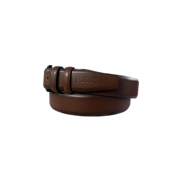 Fossil Açık Kahve Klasik 3,5 cm Erkek Kemeri-110cm - 2