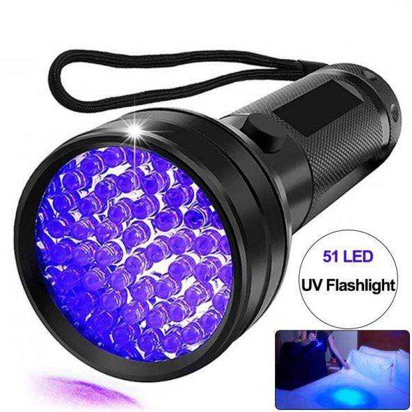 Valkyrie 51 LED Mor Işık UV El Feneri Ultraviyole Blacklight - 6