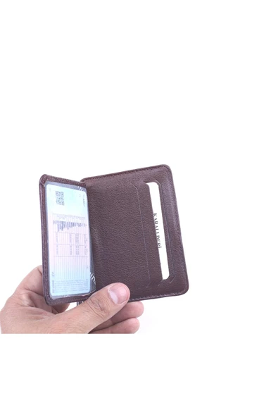 West Polo 107 Erkek Hakiki Deri Kartlık - Resim 8