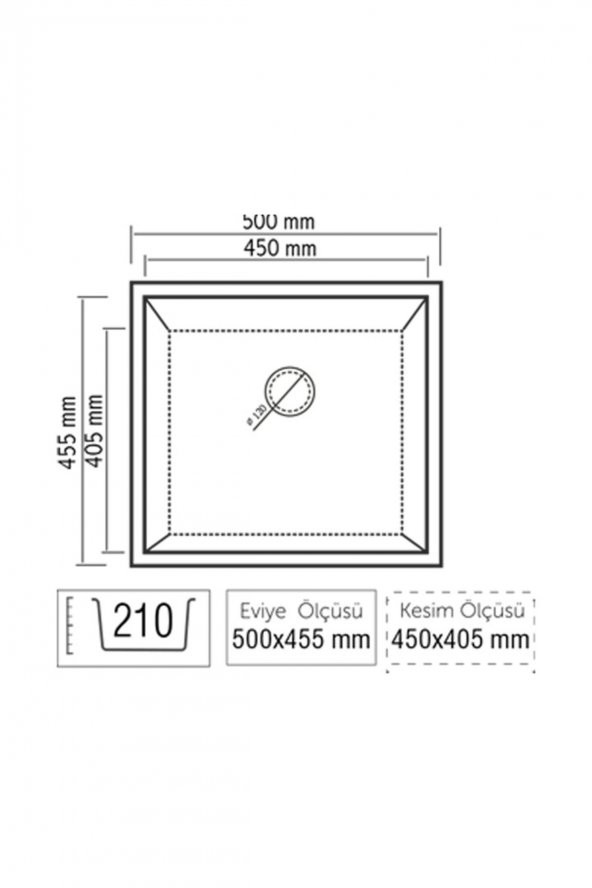 Lx-520 Eva Granit Antrasit Eviye - 2
