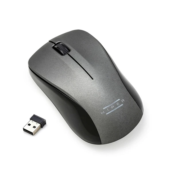 HIPER MX-565 NANO KABLOSUZ MOUSE GRİ - Resim 3