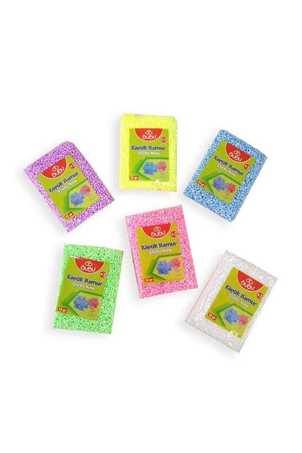 Köpük Hamur 6 Renk 10 Gr 1 Paket Kurumayan Köpük Oyun Hamuru Hafif Yumuşak Hamur Okul Öncesi Anasınıfı Kreş Etkinlikleri - 2