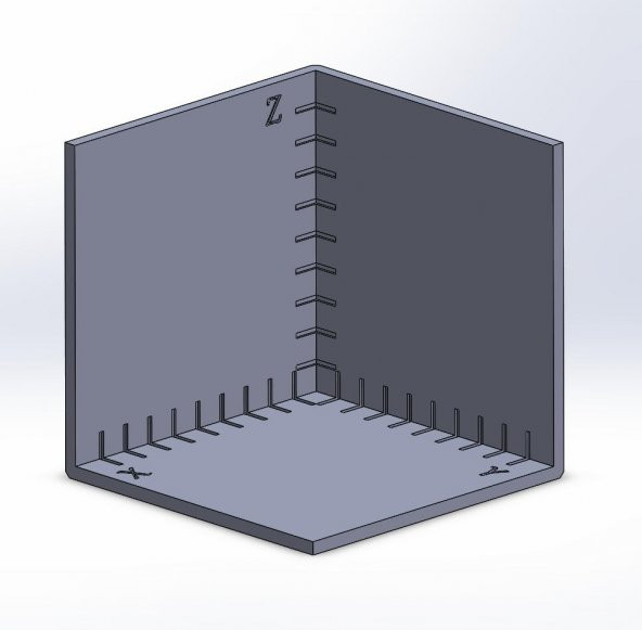 X-Y-Z Cartesian Plane Plastik Aparat