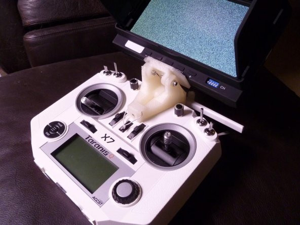 Frsky Taranis Q X7, Fpv Lcd Monitör Katlanır Montaj V1 Plastik Aparat - 1