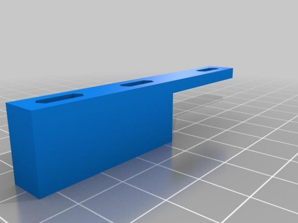 Mendel90 Meme Fan Kanalı (90/360 Açık, Altıgen Hotend İçin) Plastik Aparat - 3