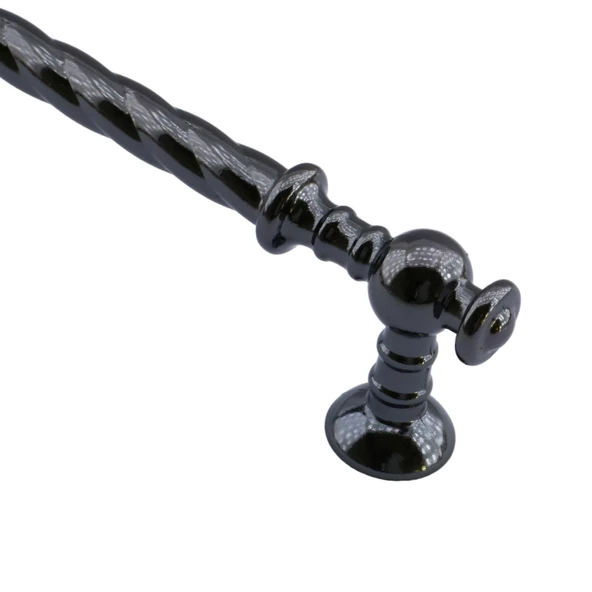 Burgu Mobilya Mutfak Dolabı Çekmece Dolap Kulpu Kulpları Kulbu Füme (128 MM-12.8 CM) Metal Kulp - 5