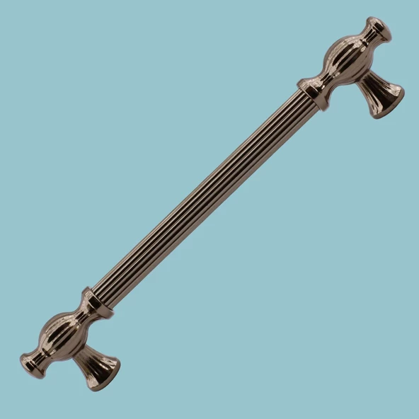 Kesir Mobilya Mutfak Dolabı Çekmece Dolap Kapak Kulpu Kulbu Bronz (128 MM-12.8 CM) Metal Kulpları - 5