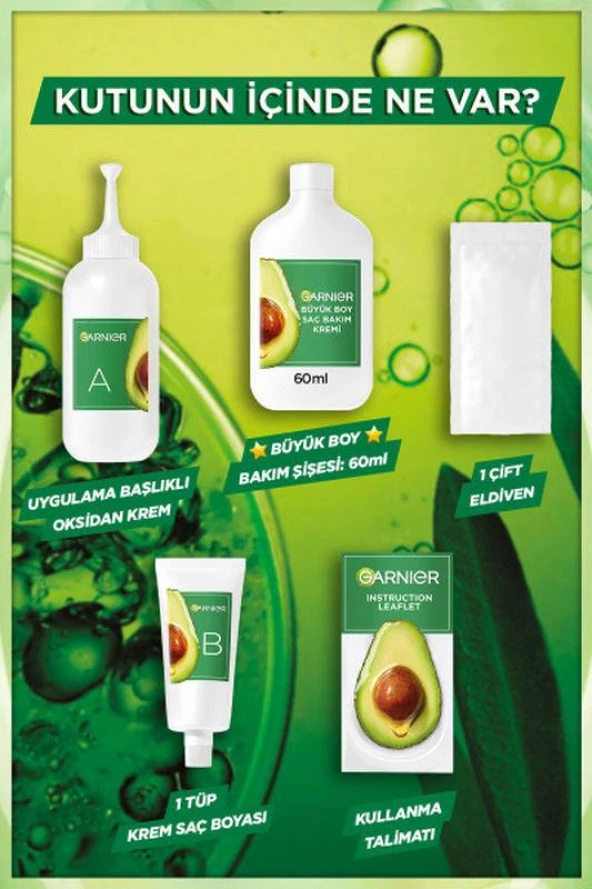 Garnier Nutrisse Yoğun Besleyici Kalıcı Krem Saç Boyası - 9.3 Altın Sarısı - 7