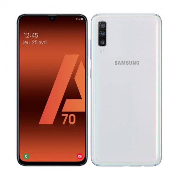 Samsung Galaxy A70 128GB Beyaz Cep Telefonu ( Teşhir-Outlet )