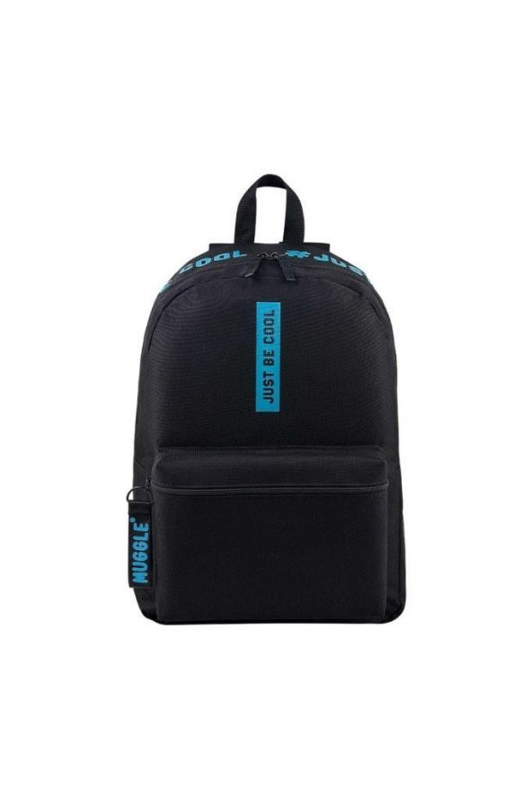MIKRO SIRT CANTASI MUGGLE JUST BE COOL SIYAH 0488