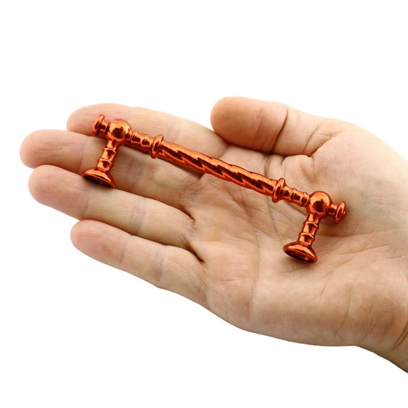 Burgu Mobilya Mutfak Dolabı Çekmece Dolap Kapak Kulpu Kulpları Kulbu Rose (96 MM-9.6 CM) Metal Kulp - 4