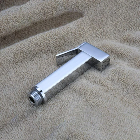 Ara Musluk Filtreli Metal Lüks Tuvalet WC Banyo Klozet Bide Taharet Musluğu Bebek Hayvan Araba Yıkama Musluğu - Resim 7