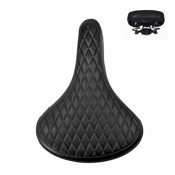 EPİC 26X200 SADDLE GENİŞ YUMUŞAK YAYLI BİSİKLET SELESİ KOLTUĞU